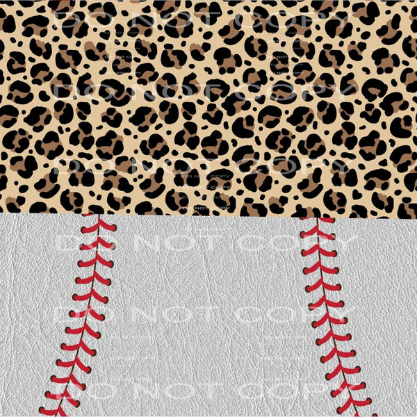 leopard baseball #6682 Sublimation transfers - Heat Transfer