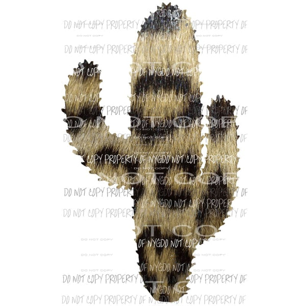 leopard cactus sublimation transfer Heat Transfer