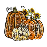 leopard Pumpkins # 2104 Sublimation transfers - Heat 