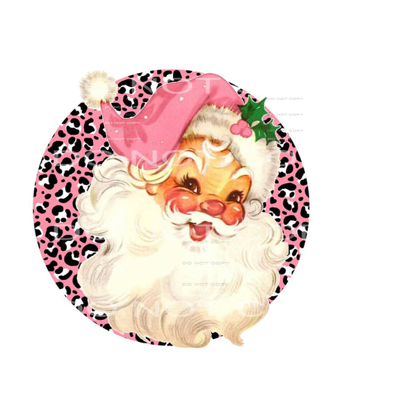 Leopard Santa # 2077 Sublimation transfers - Heat Transfer