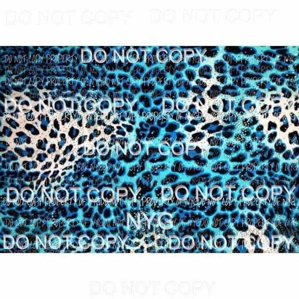 Leopard Sheet #15 Sublimation transfers 13 x 9 inches Heat Transfer