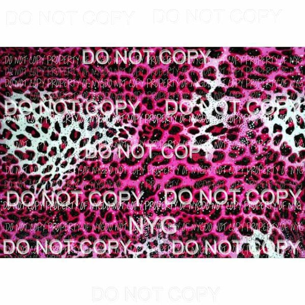 Leopard Sheet #18 Sublimation transfers 13 x 9 inches Heat Transfer
