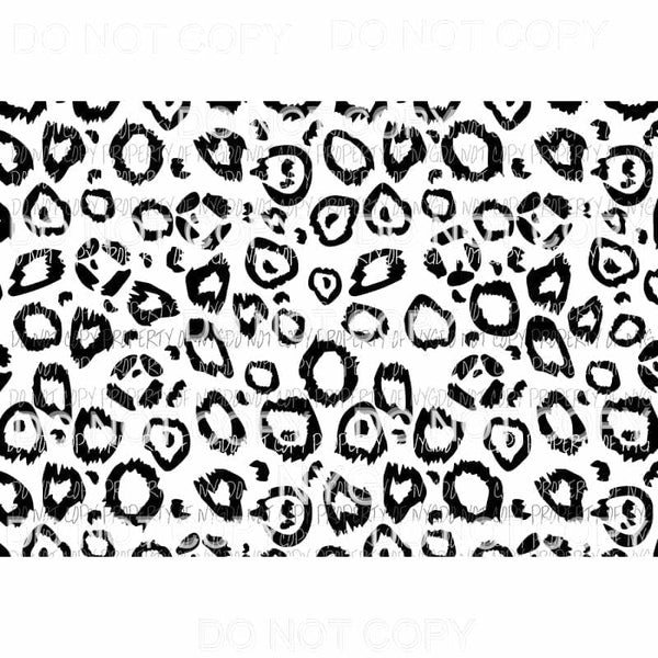 Leopard Sheet #23 Sublimation transfers 13 x 9 inches Heat Transfer
