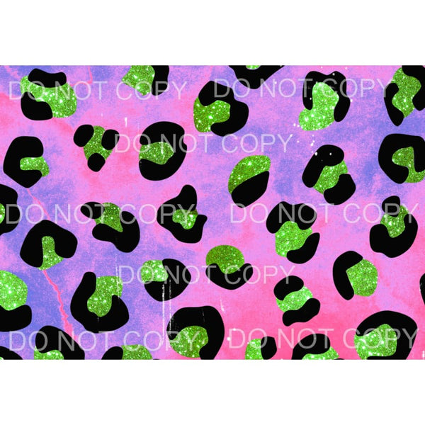 Leopard Sheet #52 Sublimation transfers - Heat Transfer