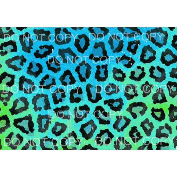 Leopard Sheet #53 Sublimation transfers - Heat Transfer