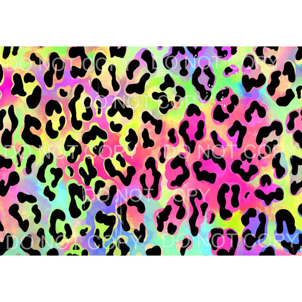 Leopard Sheet #56 Sublimation transfers - Heat Transfer