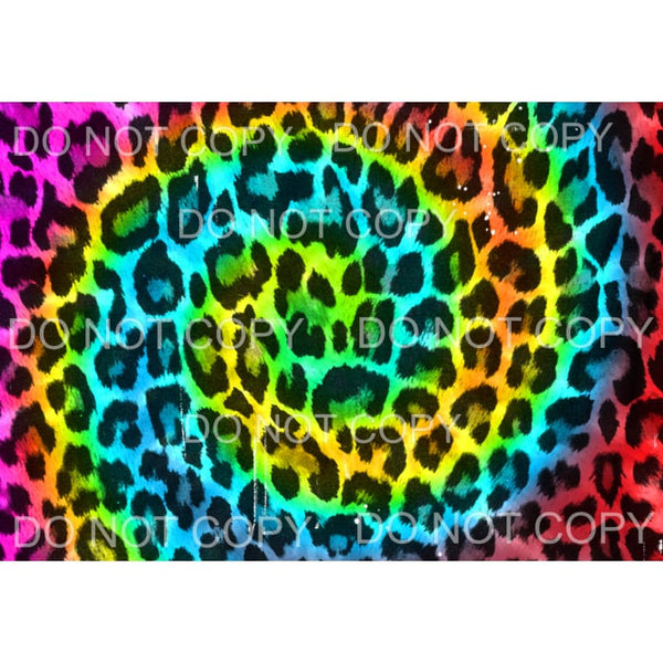 Leopard Sheet #59 Sublimation transfers - Heat Transfer