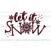 Let It Snow # 6 Sublimation transfers Heat Transfer