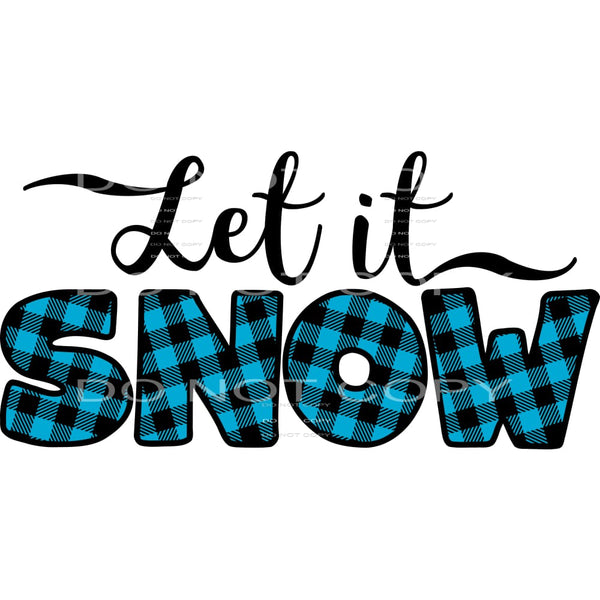 let it snow #7377 Sublimation transfers - Heat Transfer