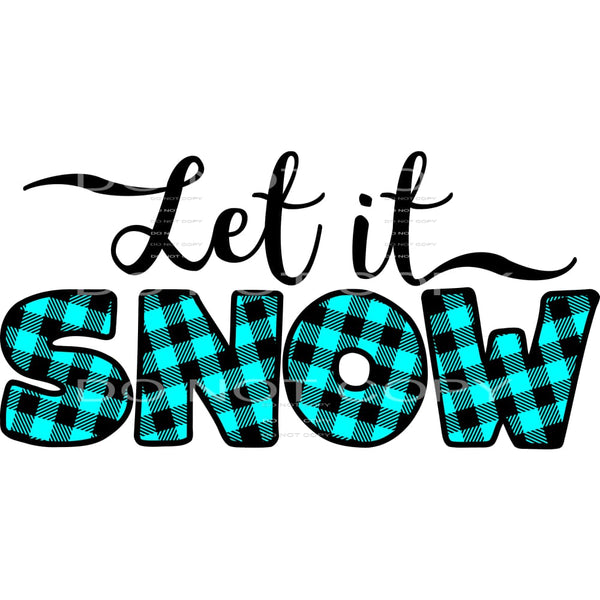 let it snow #7473 Sublimation transfers - Heat Transfer