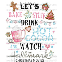 lets bake stuff pink Sublimation transfers Heat Transfer