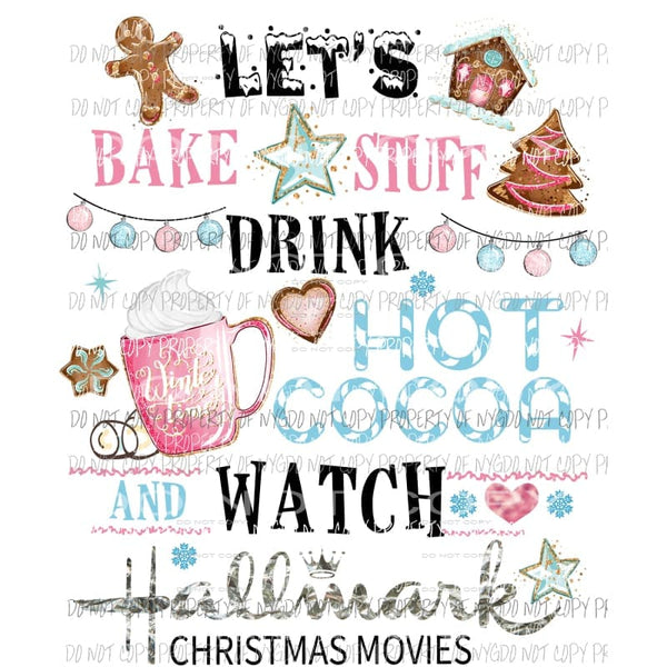 lets bake stuff pink Sublimation transfers Heat Transfer
