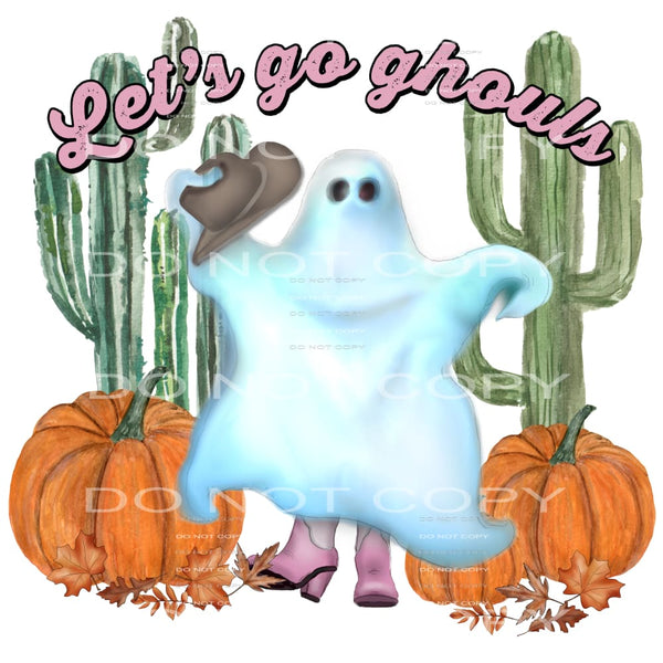let’s go ghouls #7828 Sublimation transfers - Heat Transfer