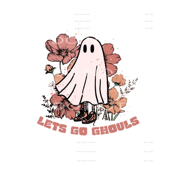 let’s go ghouls #8565 Sublimation transfers - Heat Transfer