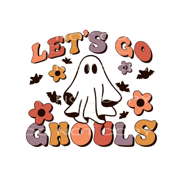 let’s go ghouls #8675 Sublimation transfers - Heat Transfer