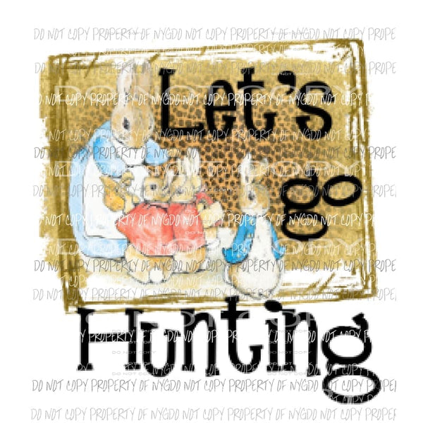 Lets go hunting cheetah Sublimation transfers Heat Transfer