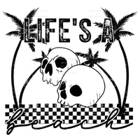 life’s a beach #6999 Sublimation transfers - Heat Transfer