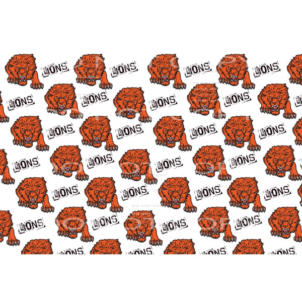 Lions Sheet Sublimation transfers - Heat Transfer