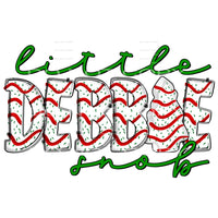 little debbie snob #7446 Sublimation transfers - Heat 