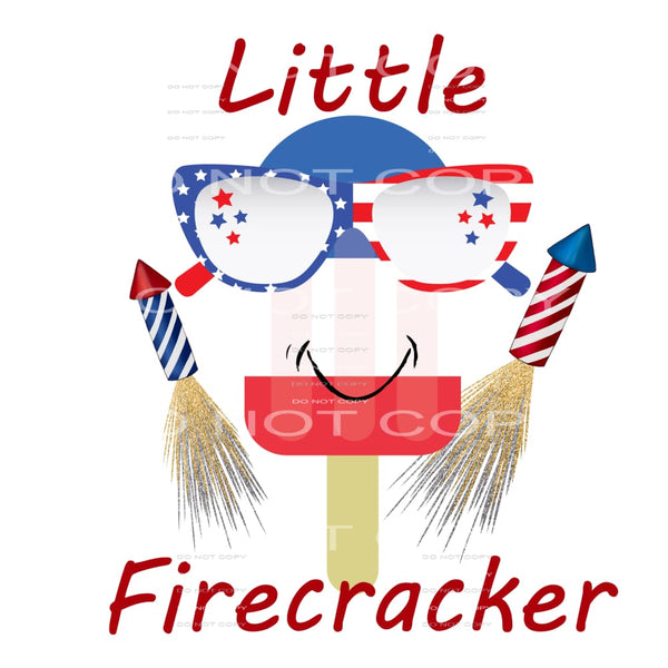 little firecracker #6636 Sublimation transfers - Heat 