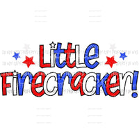 little firecracker Sublimation transfers Heat Transfer