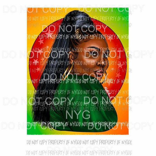 Lizzo # 2 Sublimation transfers Heat Transfer