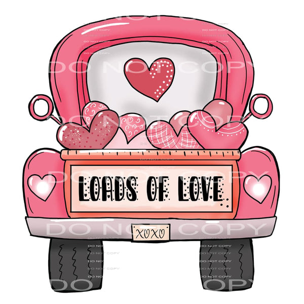 loads of love #4425 Sublimation transfers - Heat Transfer