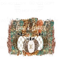 Louie and leopard Pumpkins LV # 222 Sublimation transfers - 