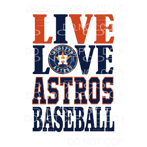 love astros # 3034 Sublimation transfers - Heat Transfer