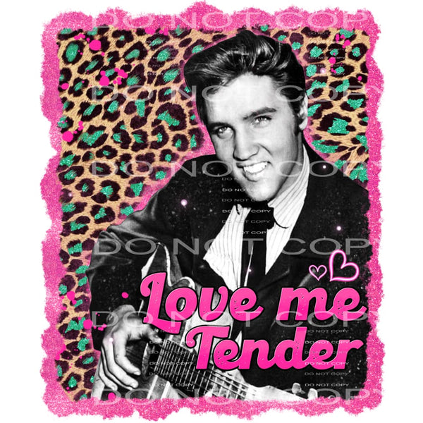 love me tender #5003 Sublimation transfers - Heat Transfer