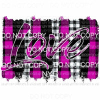 love plaid 15 Sublimation transfers Heat Transfer