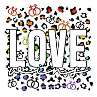 love wins #7010 Sublimation transfers - Heat Transfer