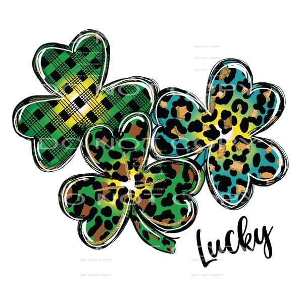 lucky #4431 Sublimation transfers - Heat Transfer