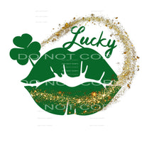 lucky lips #6111 Sublimation transfers - Heat Transfer