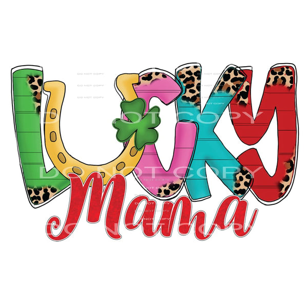 lucky mama #4435 Sublimation transfers - Heat Transfer