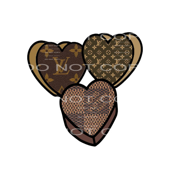 lv hearts # 8061 Sublimation transfers - Heat Transfer