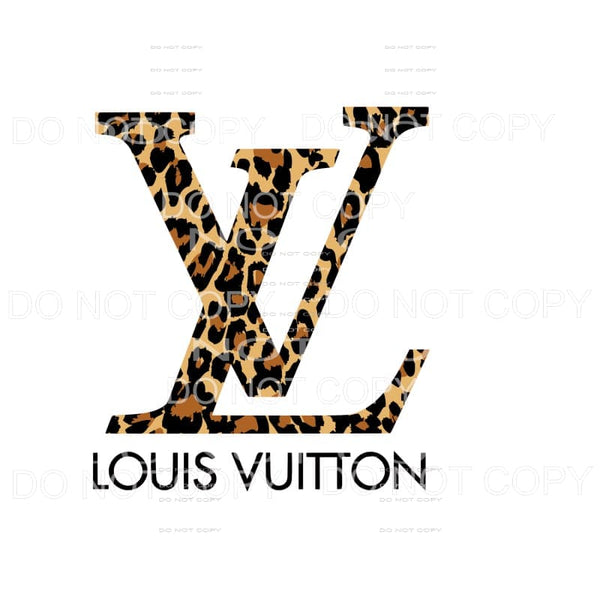 LV LEOPARD # 3 Sublimation transfers - Heat Transfer