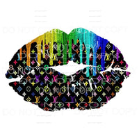 LV Lips # 21 Sublimation transfers - Heat Transfer