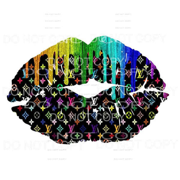 LV Lips # 21 Sublimation transfers - Heat Transfer