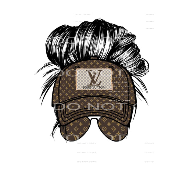 lv messy bun # 9036 Sublimation transfers - Heat Transfer