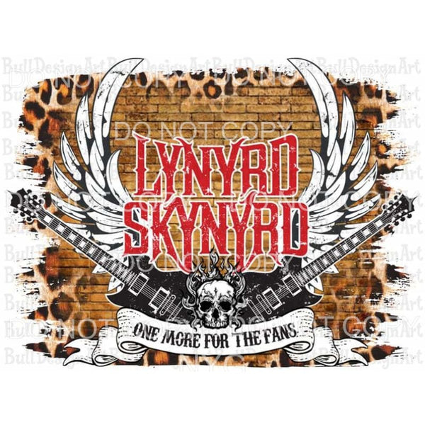 Lynyrd Skynyrd #35 Sublimation transfers - Heat Transfer