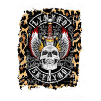 Lynyrd Skynyrd # 5 Sublimation transfers - Heat Transfer