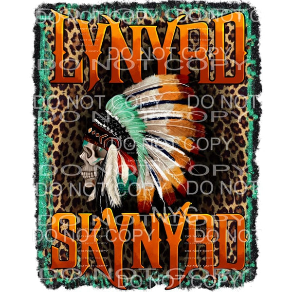Lynyrd Skynyrd Gypsy Soul Native American Indian Skull 