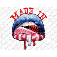 Made In the USA drip 1.00 Sublimation transfers - Heat 
