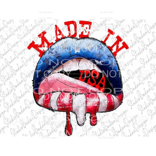Made In the USA drip 1.00 Sublimation transfers - Heat 