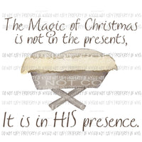 Magic of Christmas Sublimation transfers Heat Transfer