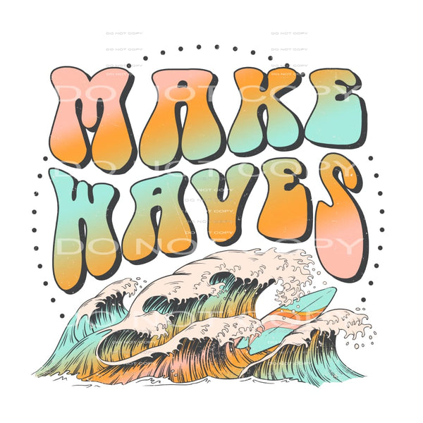 make waves #6539 Sublimation transfers - Heat Transfer
