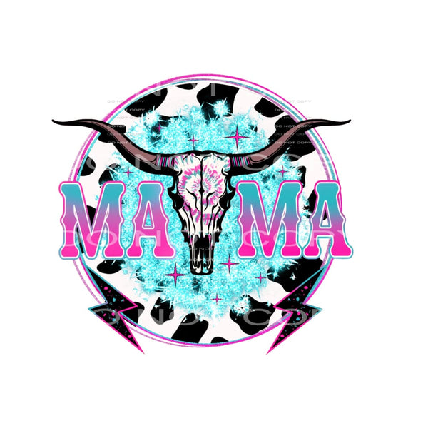 Mama #4565 Sublimation transfers - Heat Transfer Graphic Tee