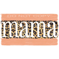 mama #6284 Sublimation transfers - Heat Transfer
