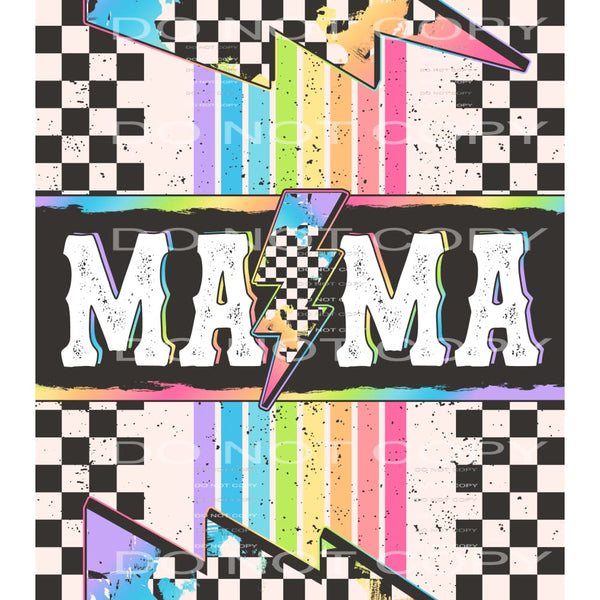 mama #7271 Sublimation transfers - Heat Transfer